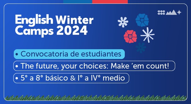 ¡Atención estudiantes! Postula a los English Winter Camps 2024
