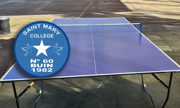 Donación mesas de Ping Pong