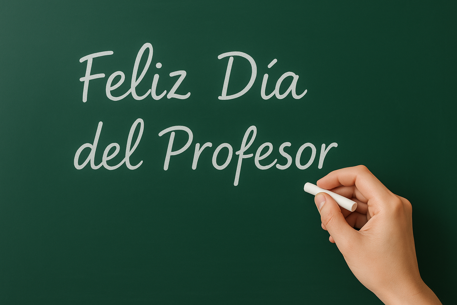 ¡Feliz día a todos los Profesores!